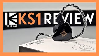 KBEAR KS1 Wired IEM Earphones Review [upl. by Shore]