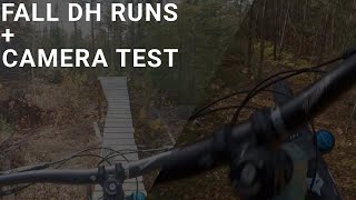 Fall DH Runs  Camera Testing [upl. by Aikel]