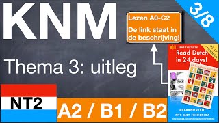 NT2 KNM UITLEG thema 3 Kennis van de Nederlandse maatschappij 2023 knm learndutch [upl. by Samtsirhc576]