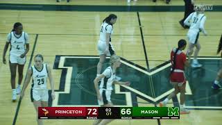 Princeton vs Mason Girls Basketball 121623 [upl. by Nilhsa]