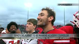 Paxton DeLaurent to be Counselor at Manning Passing Academy [upl. by Lakim624]