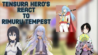 Tensura heros react to Rimuru tempest  Gacha reaction  part 1 [upl. by Lauzon524]