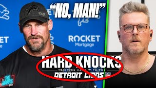 Lions Turn Down Hard Knocks NFL Films Cant Find A Team For 2023  Pat McAfee Reacts [upl. by Eart200]