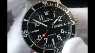 Unboxing Fortis B42 Diver Titanium 6472941 M Official Cosmonauts 4K Ultra HD [upl. by Nilson]