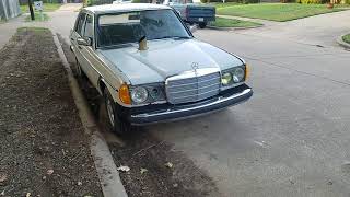 Mercedes 300d diesel with Cummins Turbo swap [upl. by Carry]