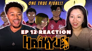 ALREADY LOSING  Haikyuu Ep 12 FIRST TIME REACTION [upl. by Canon]