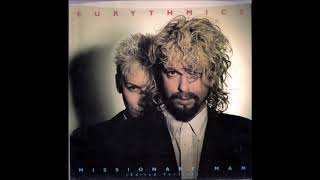 Eurythmics  Missionary Man single 45 edit 1986 [upl. by Aynosal69]