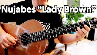 Lady Brown Nujabes Guitar Cover [upl. by Keraj61]