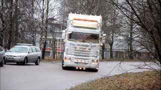 Kvics Transport Scania R560 [upl. by Ettenahs]