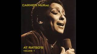 Carmen McRae  Live At Ratsos Vol 1  Full Album [upl. by Pool394]