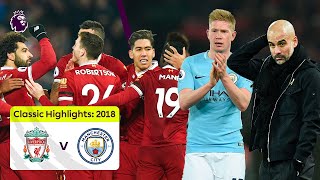 Salah Mane amp Firmino Score  Liverpool 43 Man City  Premier League Highlights [upl. by Eardna]