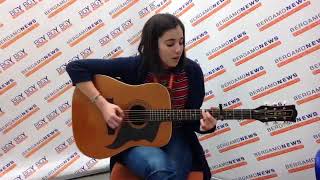 Angelica Gori canta per i lettori di Bergamonews [upl. by Jit]