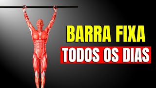 Fazer barra fixa todos os dias faria isso com seu corpo  CORPO HIPERTROFIADO [upl. by Wehner913]