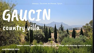 Villa with Panoramic Views Walking Distance to Gaucín [upl. by Willi]