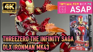 threezero The Infinity Saga – DLX Iron Man Mark 43 ASAP119 Ver2 [upl. by Montagna]