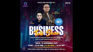 NEW BIDBOX BUSINESS TALK SHOW REKAMAN ZOOM 18 NOVEMBER 2024 [upl. by Jacinta56]