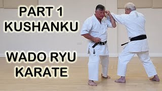 Part 1  Kushanku Kata  Wado Ryu Karate [upl. by Harbed]