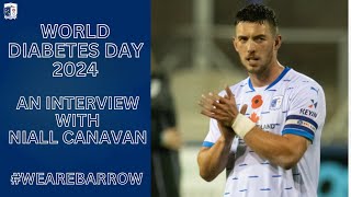 Niall Canavan Sits Down With Us On World Diabetes Day [upl. by Nissa]