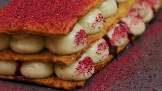 Millefeuilles Vanille et Vanille Fruits Rouges Bissap [upl. by Ttoile758]