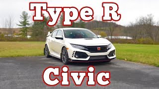 2017 Honda Civic Type R Regular Car Reviews [upl. by Eenerb]