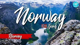 Fjords of Norway  Drone aerial footage [upl. by Atinahs]