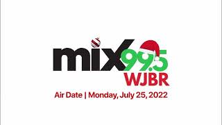 Mix 995 WJBRFM Jingles  Christmas in July  Monday July 25 2022 [upl. by Minetta]