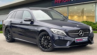 Used MercedesBenz C Class 30 C43 V6 AMG Premium Plus GTronic 4MATIC  Motor Match Crewe [upl. by Blanch]