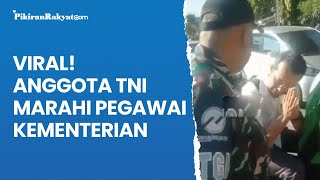 Viral Anggota TNI Marahi Pegawai Kementerian karena Diduga Bilang Busway Bikin Macet [upl. by Hellah]