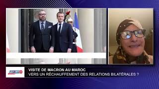 Macron au Maroc  vers un renforcement des liens bilatéraux [upl. by Eecyak]