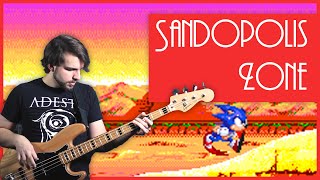 Sandopolis Zone  Sonic amp Knuckles METAL COVER  LongestSoloEver [upl. by Coreen]