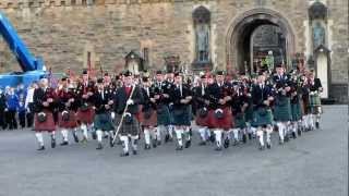 Bagpipers at Edinburgh Castle [upl. by Asserak738]