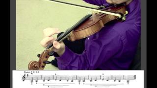 Violin Lesson 23  The Maia Bang Violin Method  with Danut Muresan violinist [upl. by Coben]