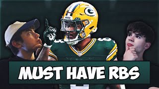 10 MUST HAVE Running Backs you NEED for 2024 [upl. by Samohtnhoj231]