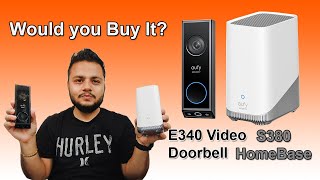 E340 Video Doorbell and S380 Home Base  Local Storage Advanced Encryption and No Monthly Fees [upl. by Pinkham]