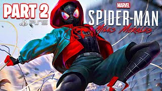 Spider Man Miles Morales PS5 Gameplay Walkthrough Part 2 [upl. by Dorey235]