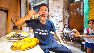 Inside FAVELAS of Rio de Janeiro  BRAZILIAN FOOD TOUR  National Dish of Brazil [upl. by Lucilla304]