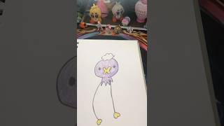 Drifloon drawing from Pokémon Halloween episode 115 [upl. by Asaret]