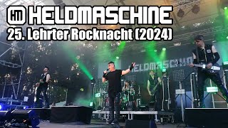 Heldmaschine  Full live performance at the 25 Lehrter Rocknacht festival 2024 Germany Flashmob [upl. by Llenhoj]