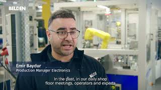 Digital Transformation at Belden’s Manufacturing Plant in Germany [upl. by Florrie]