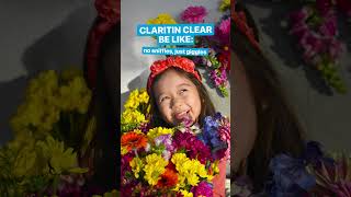 Claritin Clear means effective allergy relief for the biggest bouquet [upl. by Ahsratal826]