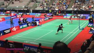 Lee Chong Wei vs Takuma Ueda Nice Camera Angle Highlights [upl. by Ama6]