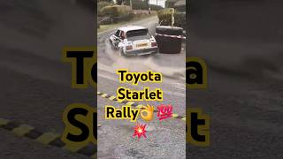 Toyota Starlet Rally motorsport rally shorts toyota modified [upl. by Marpet]