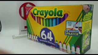 New Crayola Washable Markers with Best Quality [upl. by Ahsienak]