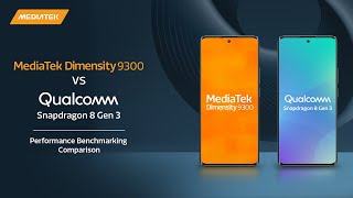 MediaTek Dimensity 9300 vs Qualcomm Snapdragon 8 Gen 3 Performance Benchmarking Comparison [upl. by Erihppas101]