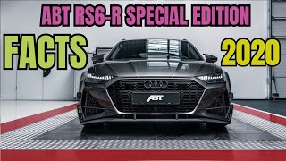 ABT RS6 R Special Edition 2020  2020 AUDI RS6R AVANT 740HP920NM BEAST  COOLEST RS6 [upl. by Nitreb]