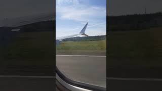 Ryanair Boeing 737 MAX8 EIHEV hard landingbounce at LPP lappeenranta airport [upl. by Pulchi]