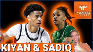 Update on Sadiq White Kiyan Anthony amp More with Syracuse Basketball  Syracuse Orange Podcast [upl. by Euqinot427]