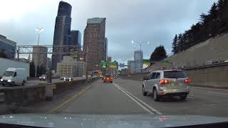 Seattle to Lynnwood Interstate 5 Northbound on Friday Rush Hour [upl. by Koo713]