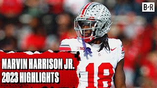 Marvin Harrison Jr Top Plays of 2023 CFB Season [upl. by Churchill555]