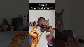 Hercules  Go the distance violin cover violinist disney hercules [upl. by Eybba24]